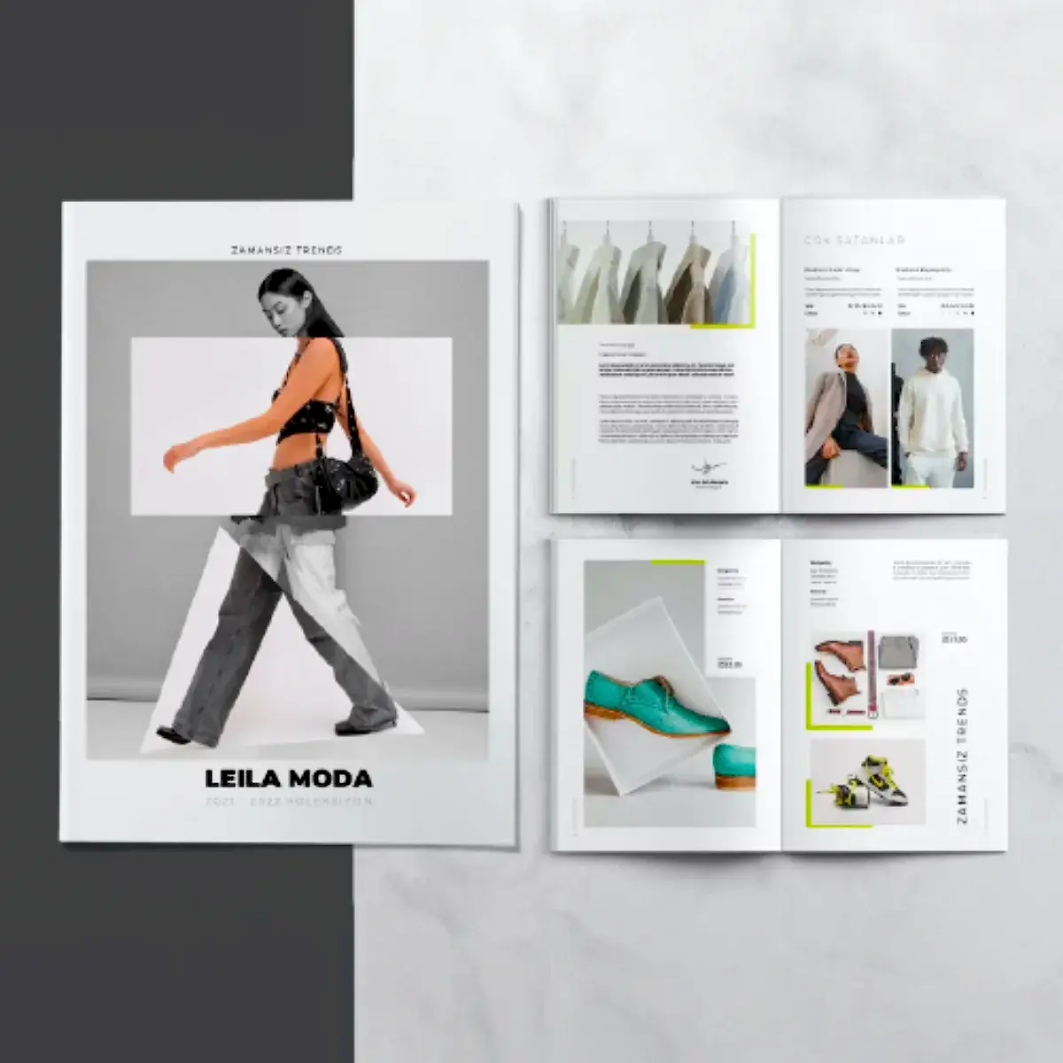 moda katalog tasarimi