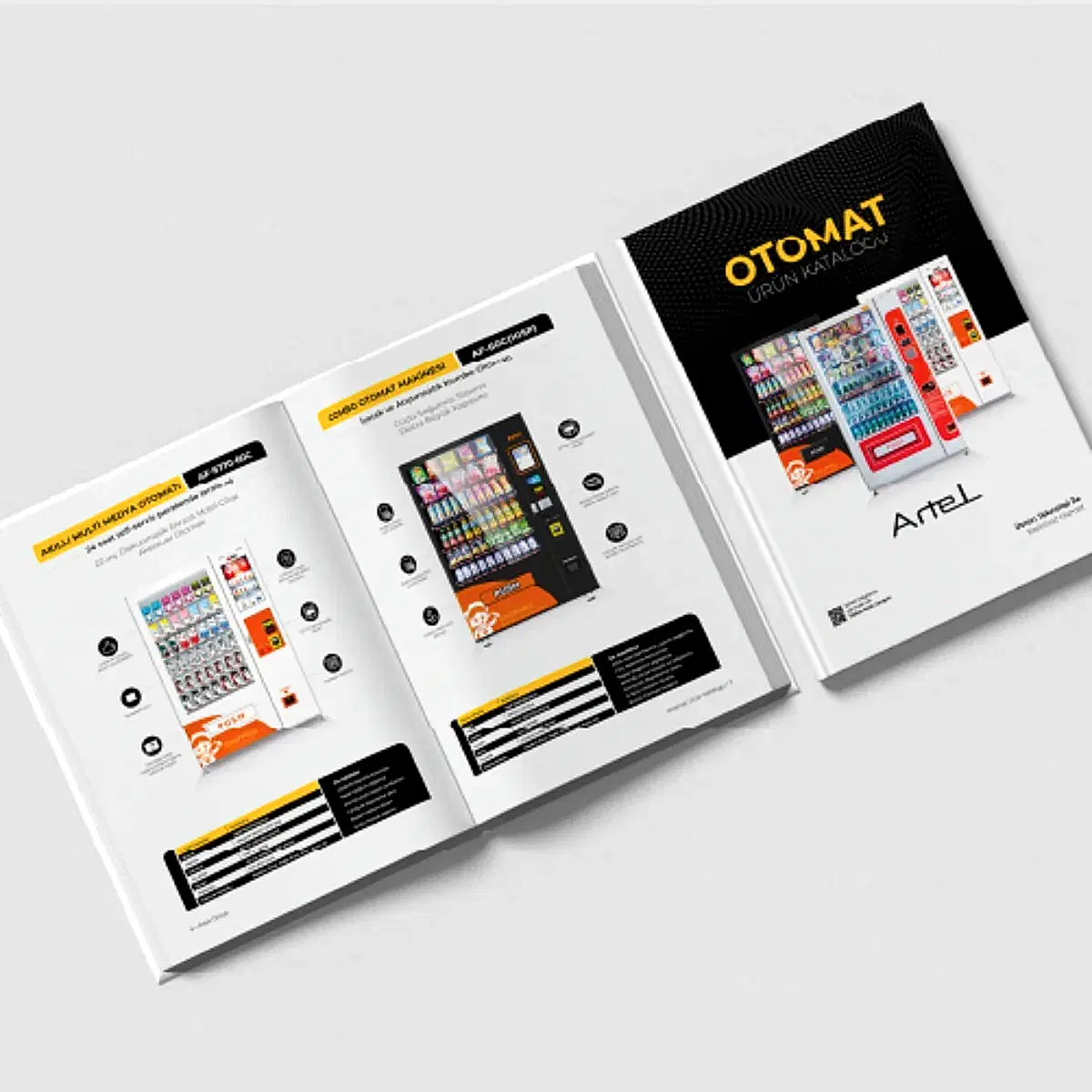 otomat katalog tasarimi